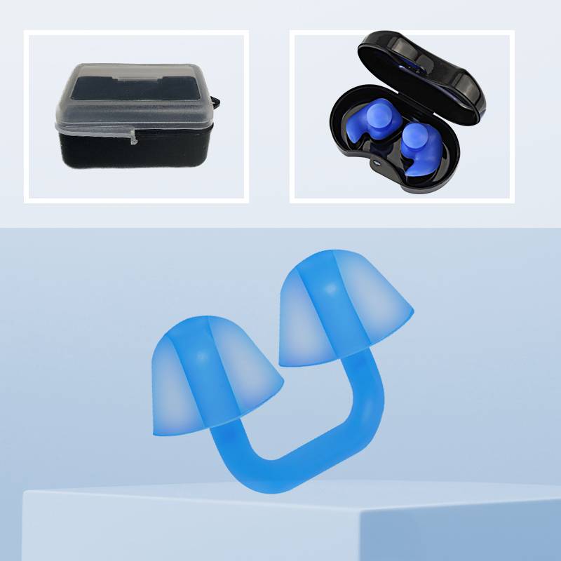 Blue Invisible Nasal Plugs + Ear Plugs